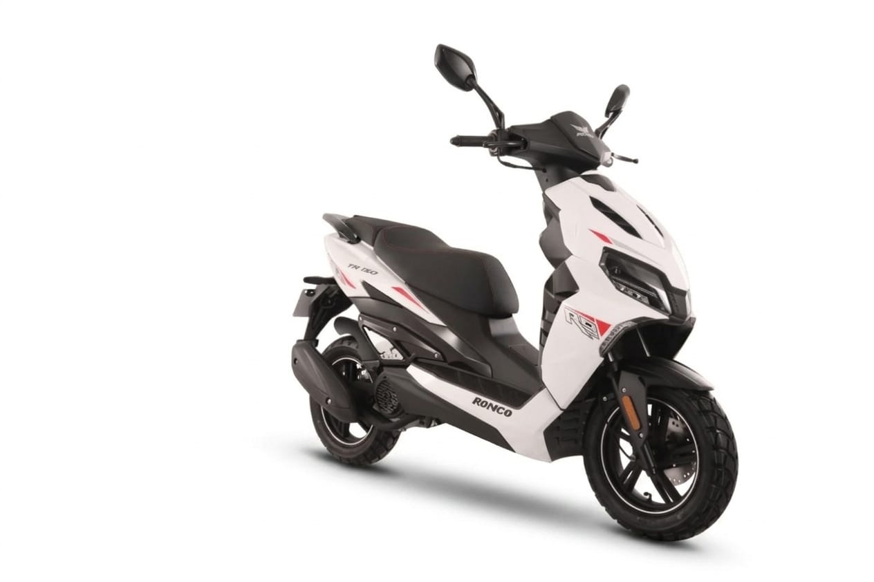 MOTO SCOOTER RONCO BLANCO